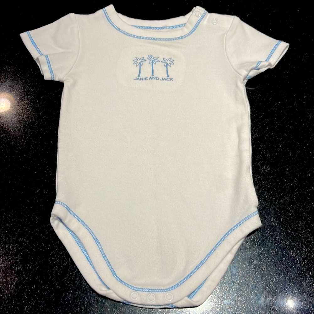 Jamie and Jack nautical onesie